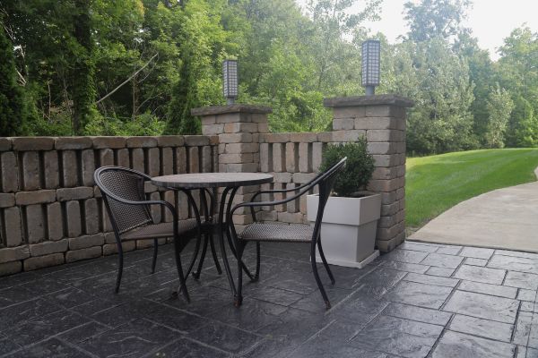 Cost of Concrete Patio Stamping in Bellevue